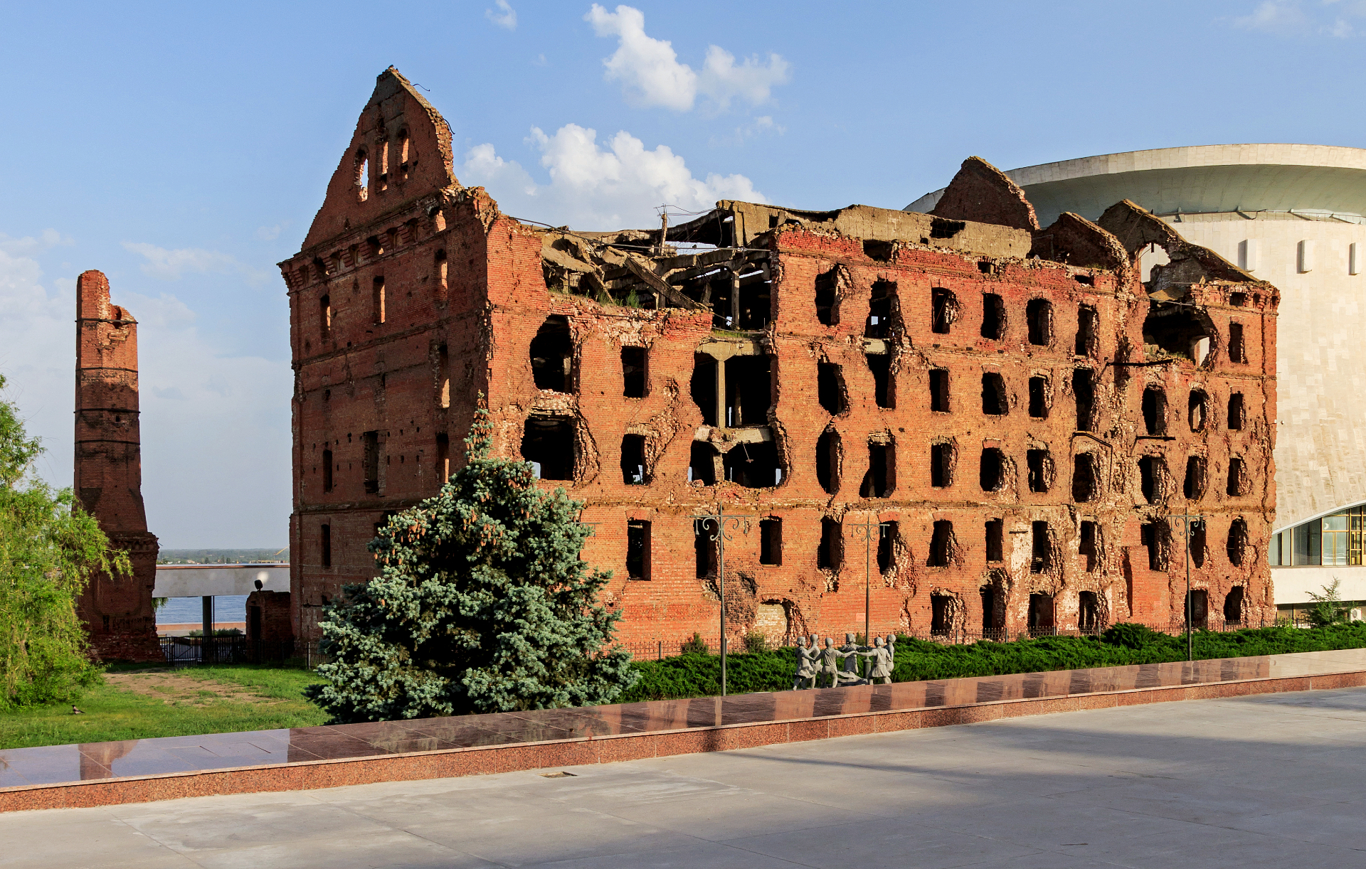 В Волгограде сохранят памятник культурного наследия с помощью поликарбоната
